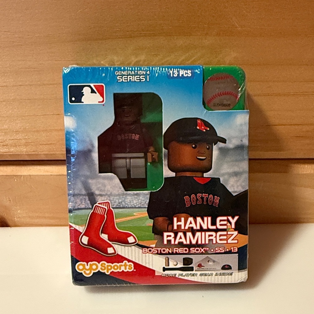 Oyo Sports Mini Figures MLB 13 PCS NIB Baseball Hanley Ramirez Boston Red Sox
